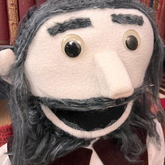 Large Handmade Custom Puppet Old Man - Picture 2 of 15